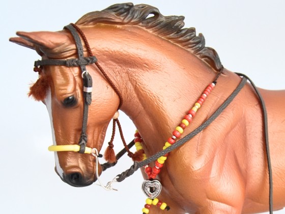 Hackamore with rhythm beads